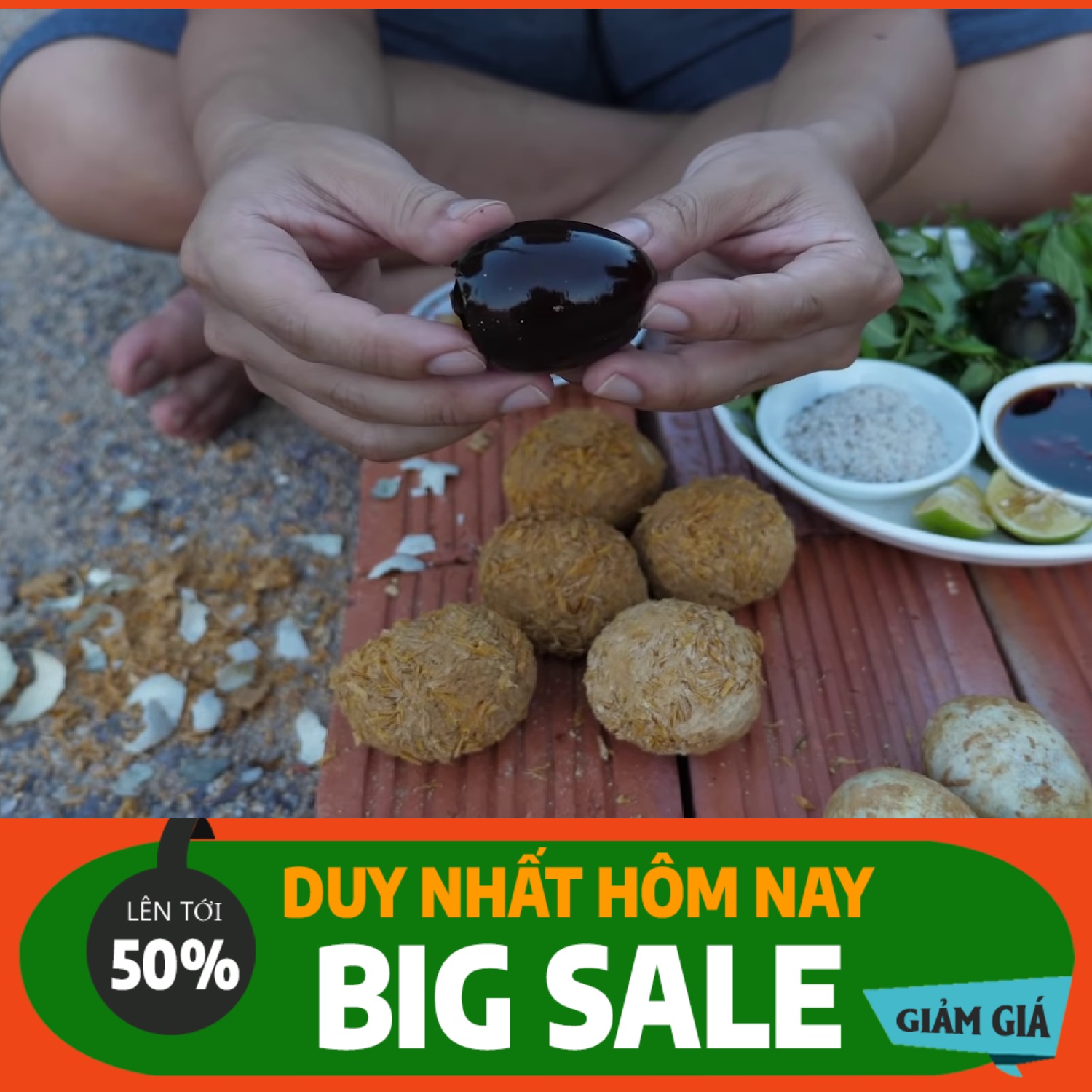 Trứng bắc thảo - combo 5 trứng loại ngon