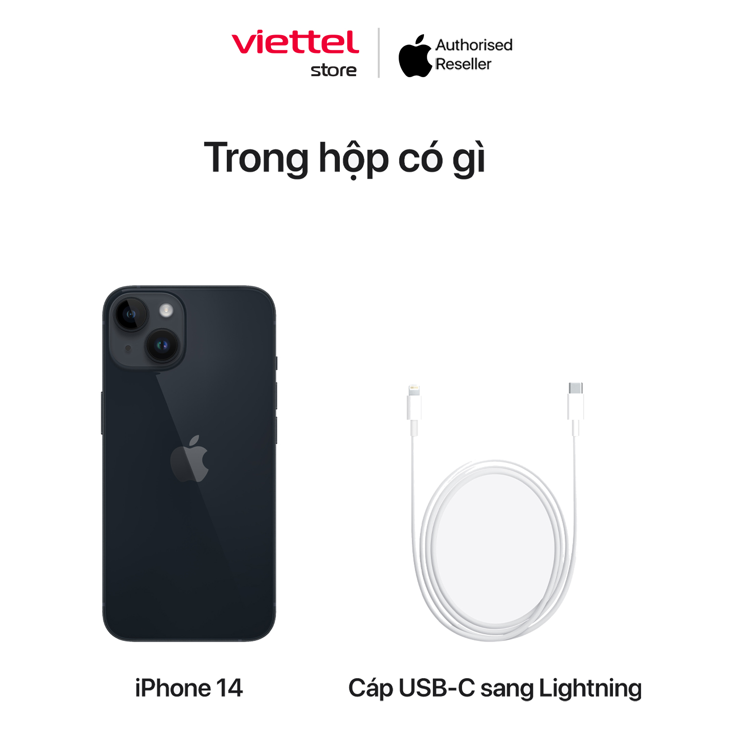 [Trả góp 0%] Apple iPhone 14 Chính hãng VN/A [Viettel Store]