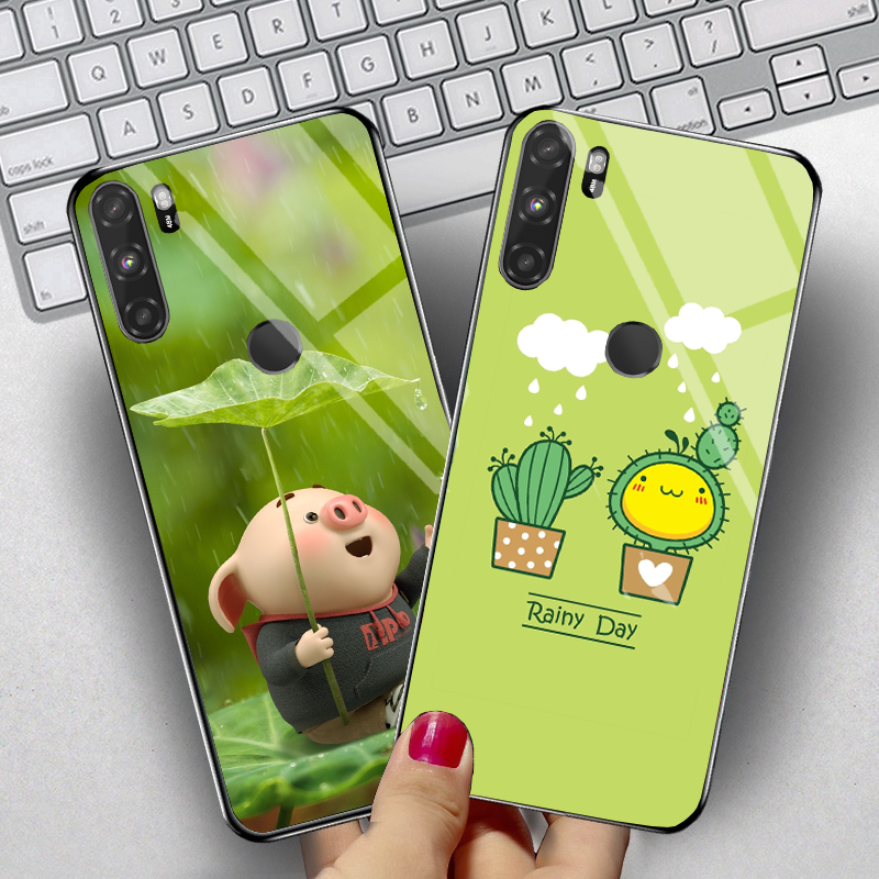 Ốp Vsmart Active 3 mặt kính gương bóng