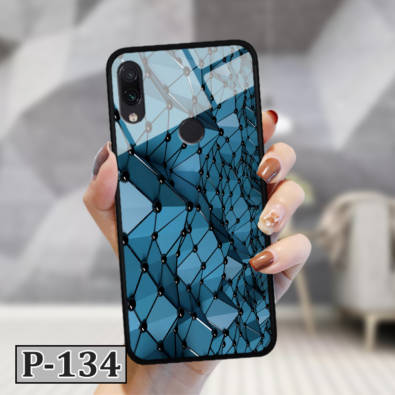 Ốp điện thoại XIAOMI REDMI NOTE 7 - lưng kính in hình 3D