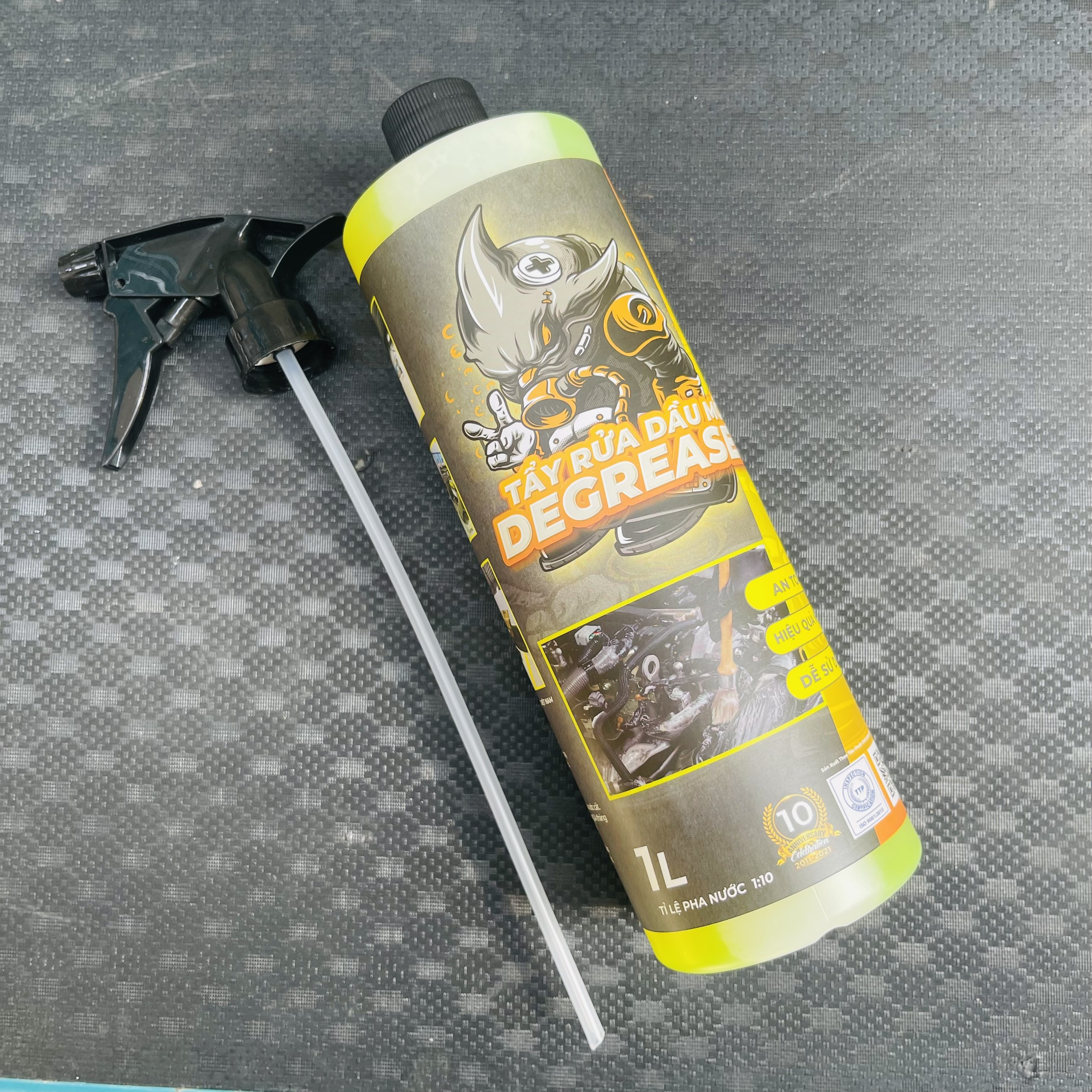 Xịt dưỡng sên sprayking + rửa sên tẩy rửa dầu nhớt sprayking degreaser