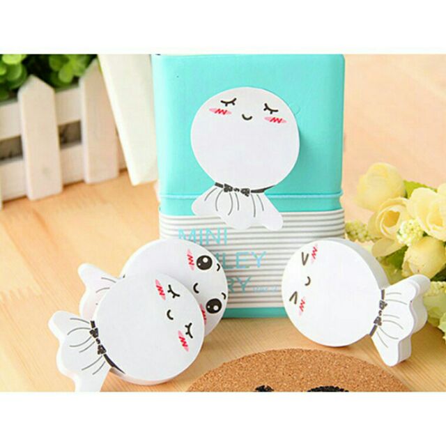 Giấy nhớ giấy note hình cầu mưa