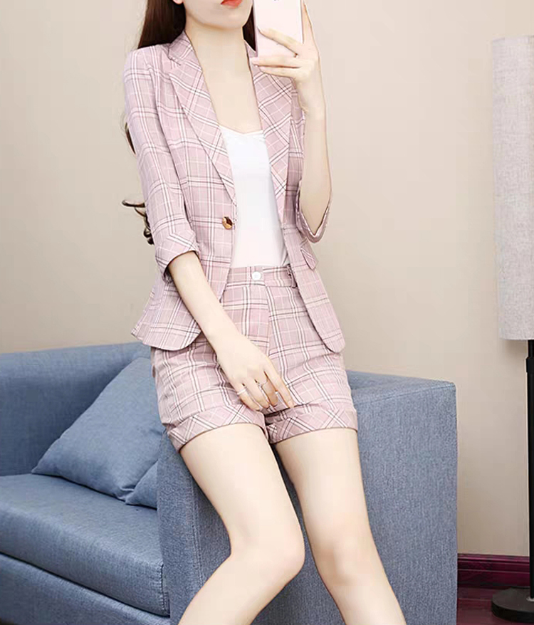 Set vest caro 3 món sành điệu