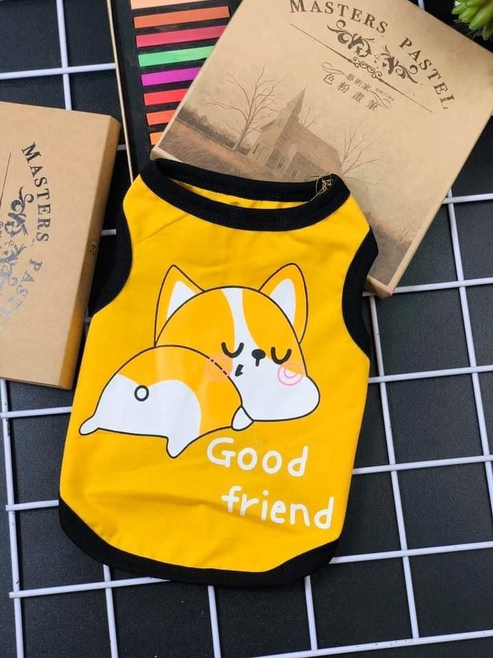 ÁO BA LỖ CORGI DỄ THƯƠNG - Áo cho chó mèo