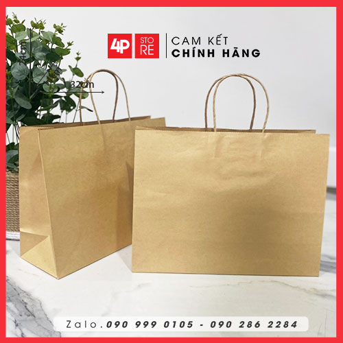 10 TÚI KRAFT 120GSM - NHIỀU SIZE