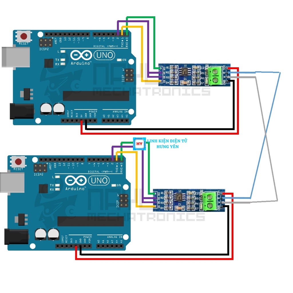 Module chuyển đổi TTL sang RS-485 MAX485 RS485 chất lượng cao