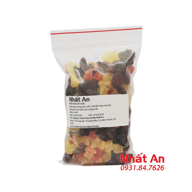 Trái cây hỗn hợp sấy khô (Dried mixed fruits)