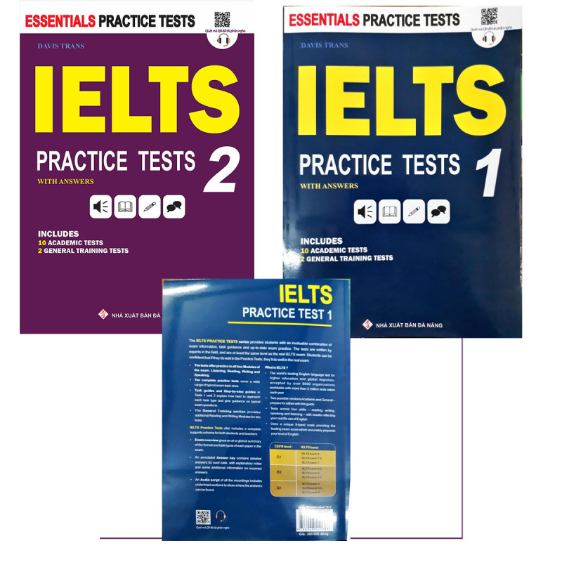 [HCM]Bộ 2 quyển IELTSPractice Tests 1 và 2