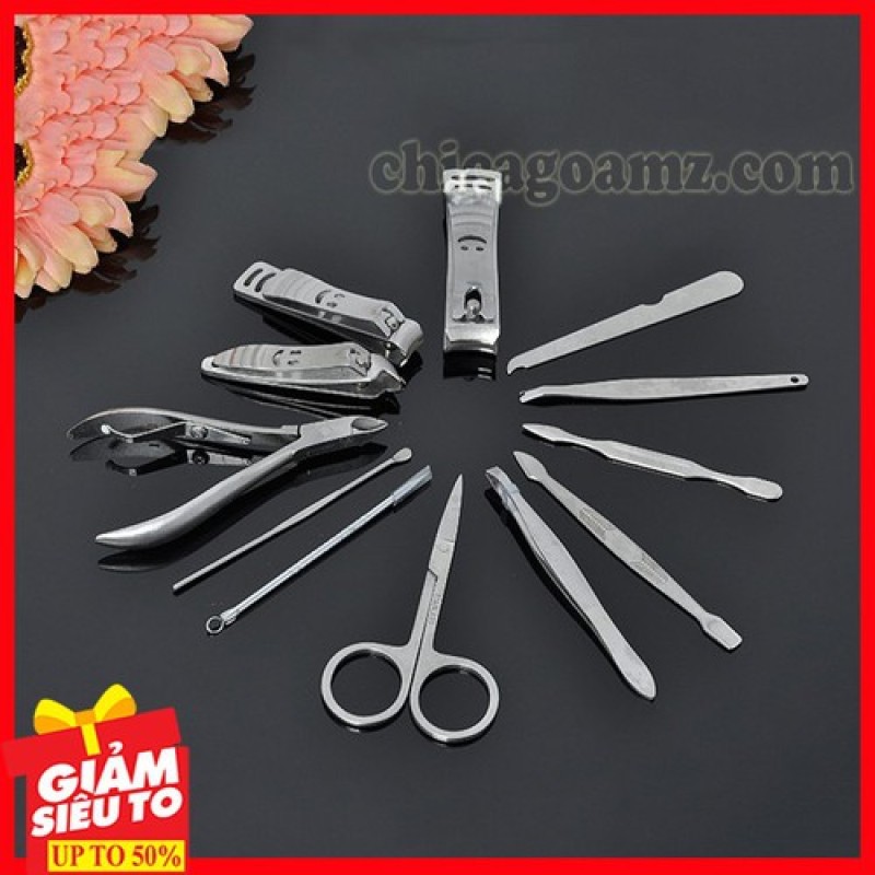 Bộ Bấm Móng Tay 12 Món Tiện Dụng giá rẻ