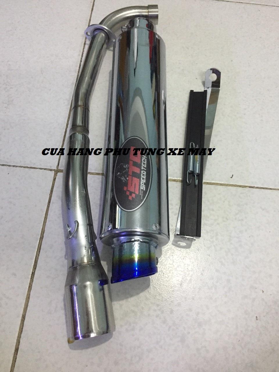 Pô stb f1 gắn xe dream, wave, sirius, cub