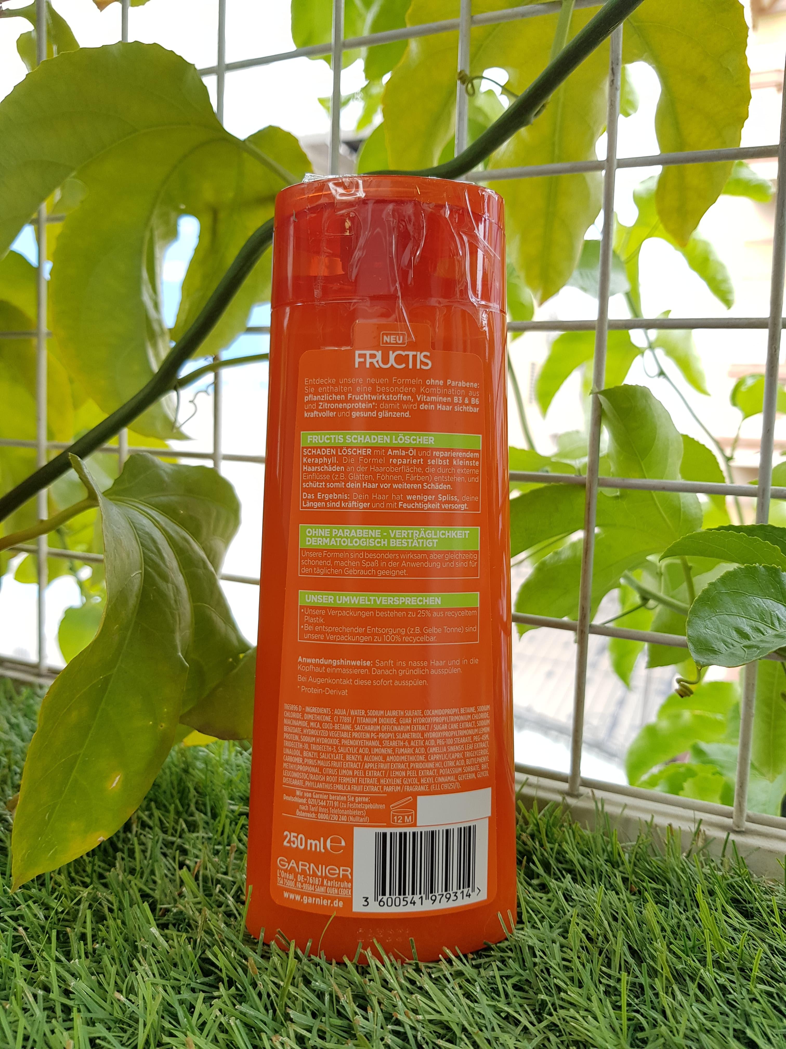 Dầu gội phục hồi tóc hư tổn Garnier Fructis