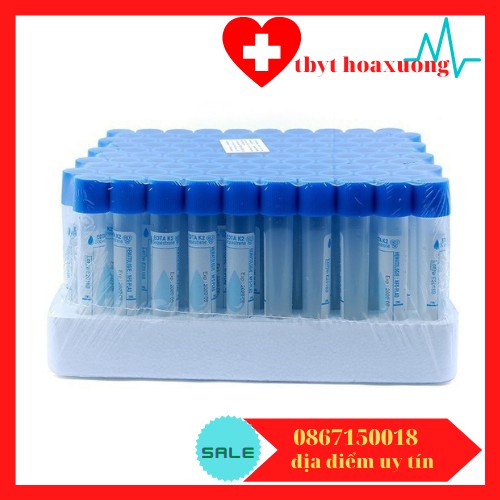Ống nghiệm EDTA màu xanh(HTM)