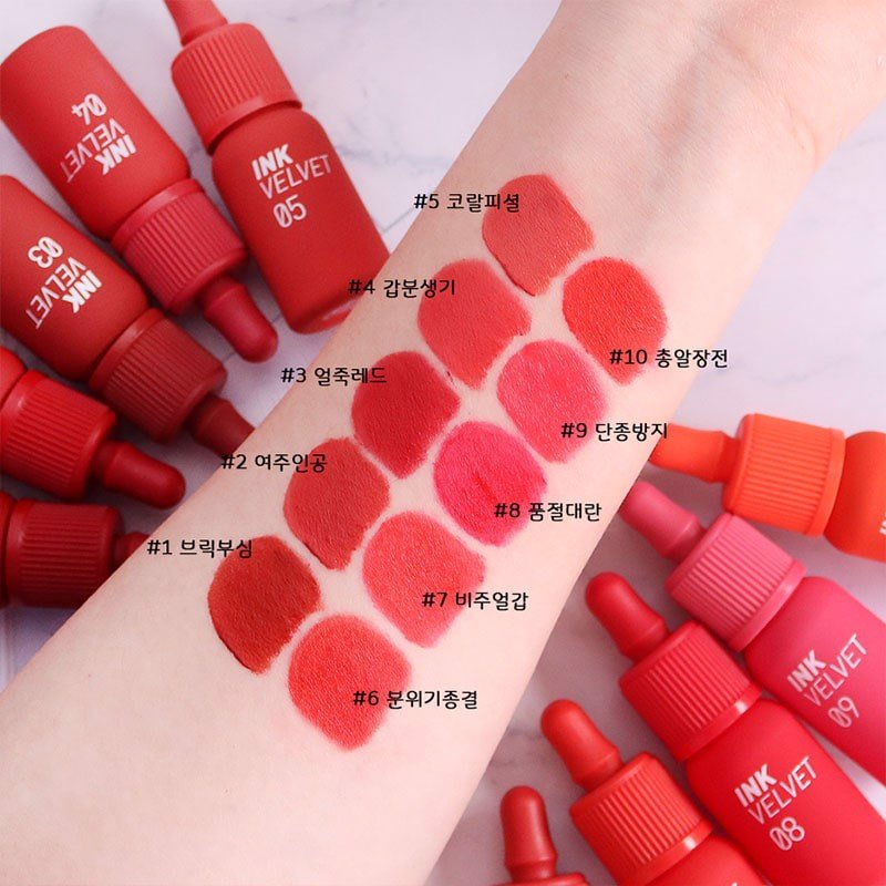 Son Kem Lì Peripera Ink Velvet Lip Tint