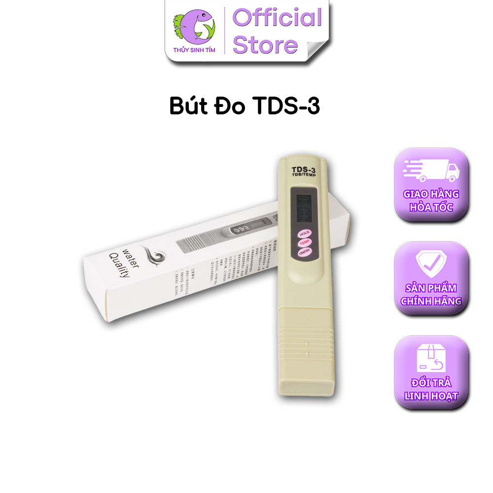 Bút Đo TDS Meter 3 Kiểm Tra Độ Cứng Nước