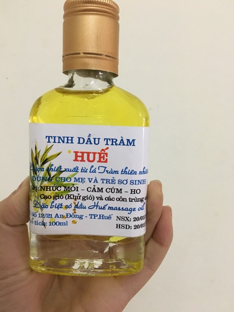 Lọ Tràm Vàng Huế Lọ 100Ml