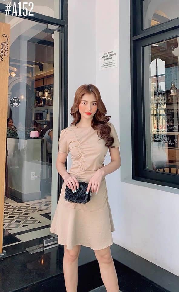 Đầm đuôi cá nhún sườn