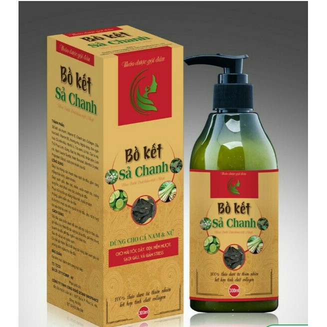 [HCM]dau goi bo ket xa chanh 300ml