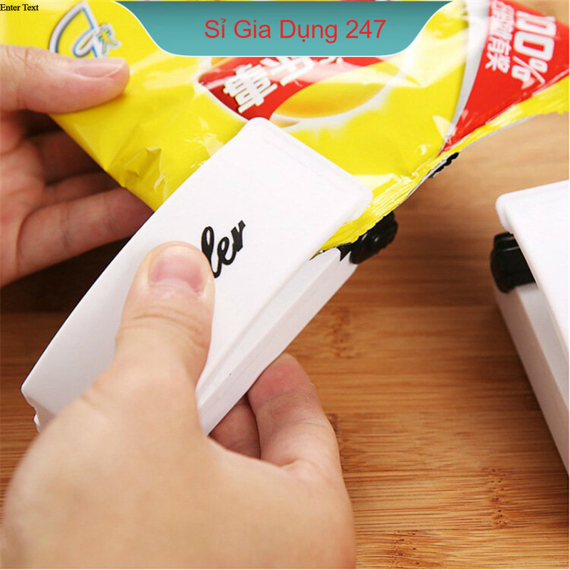 Máy Hàn Miệng Túi Mini Dùng Pin Tiện Dụng