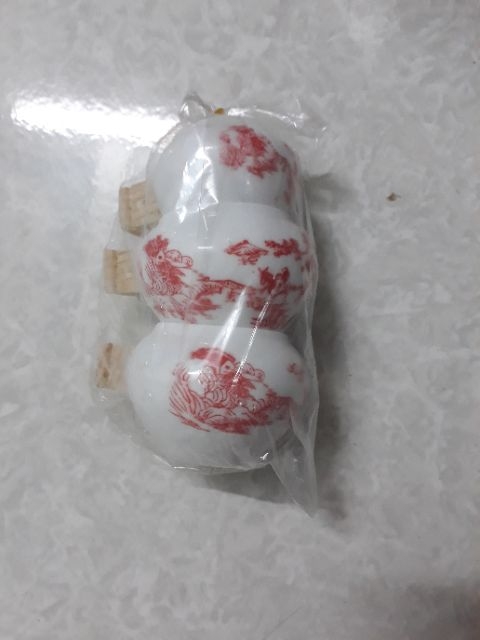 3 bộ Cóng lồng sứ cho lồng mào