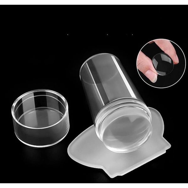 Con dấu lăn in Hoạ tiết ,phen đầu móng SILICON