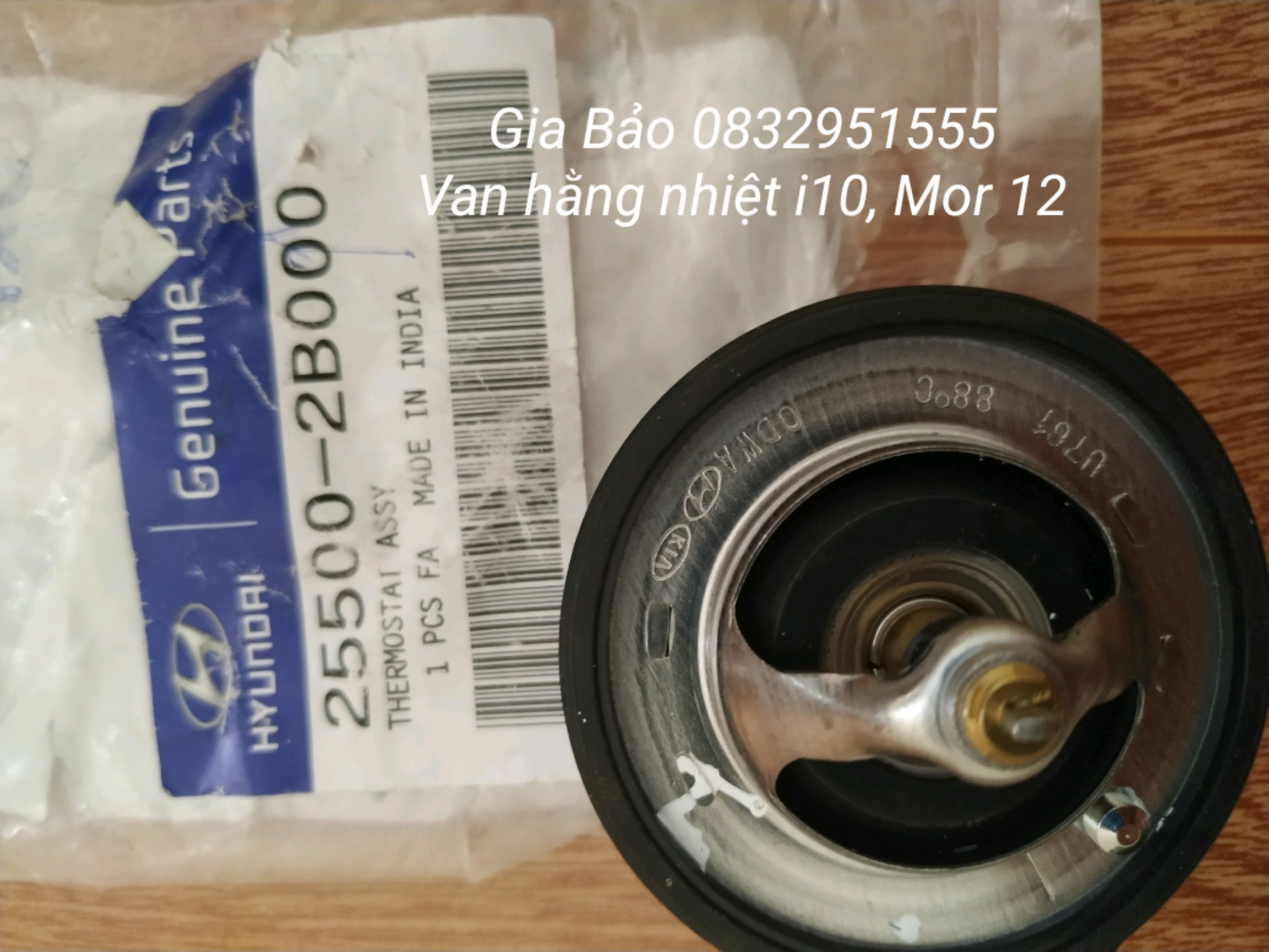 van hằng nhiệt Morning 12 - 20 , Grand i10 , xịn