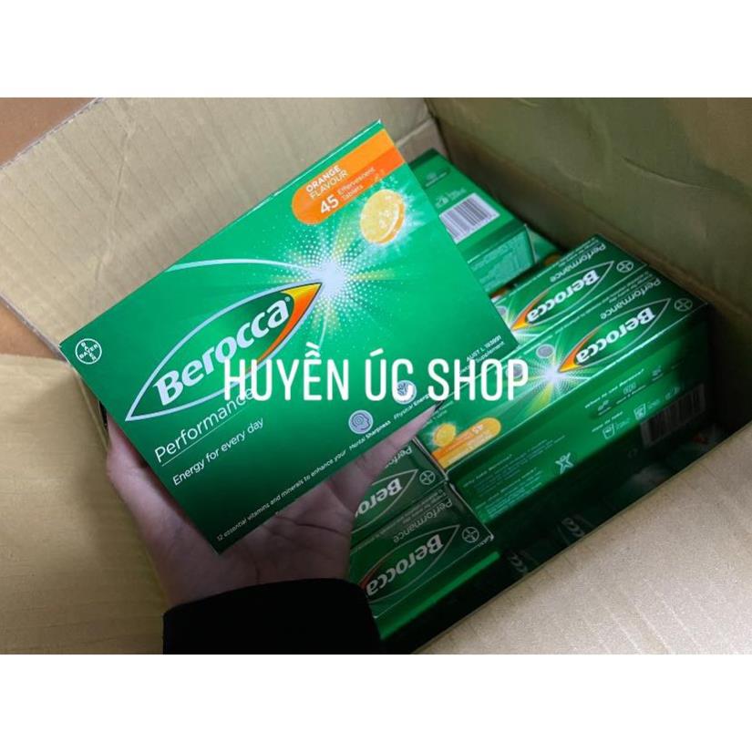 Viên C sủi bổ sung Vitamin Berocca Performance 45V