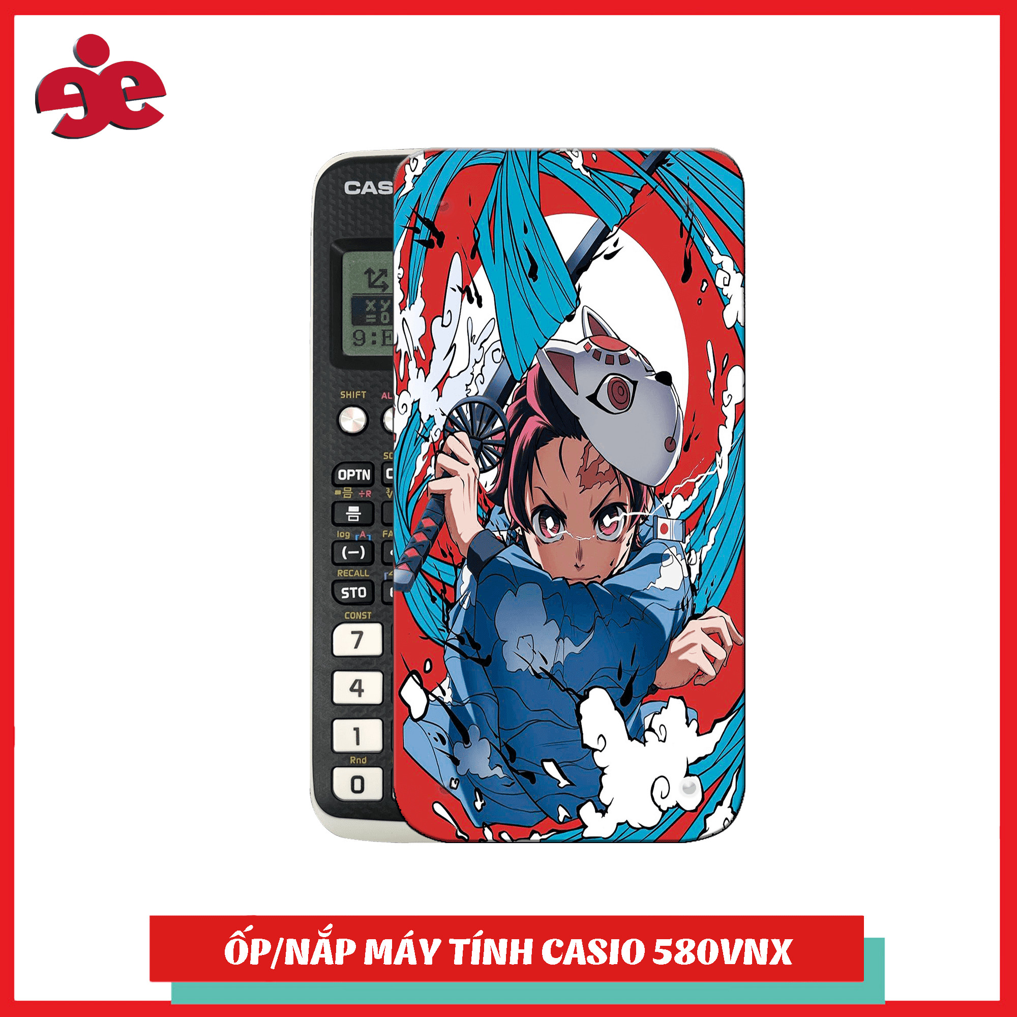 Ốp máy tính Casio FX 580 VNX GLL- 069