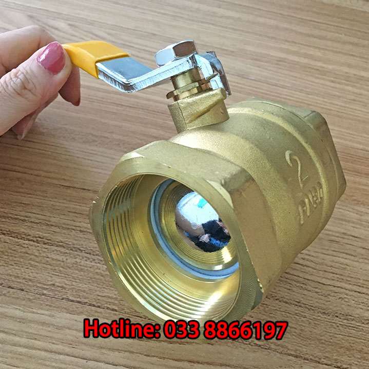 Van bi đồng tay gạt ITALY phi 60