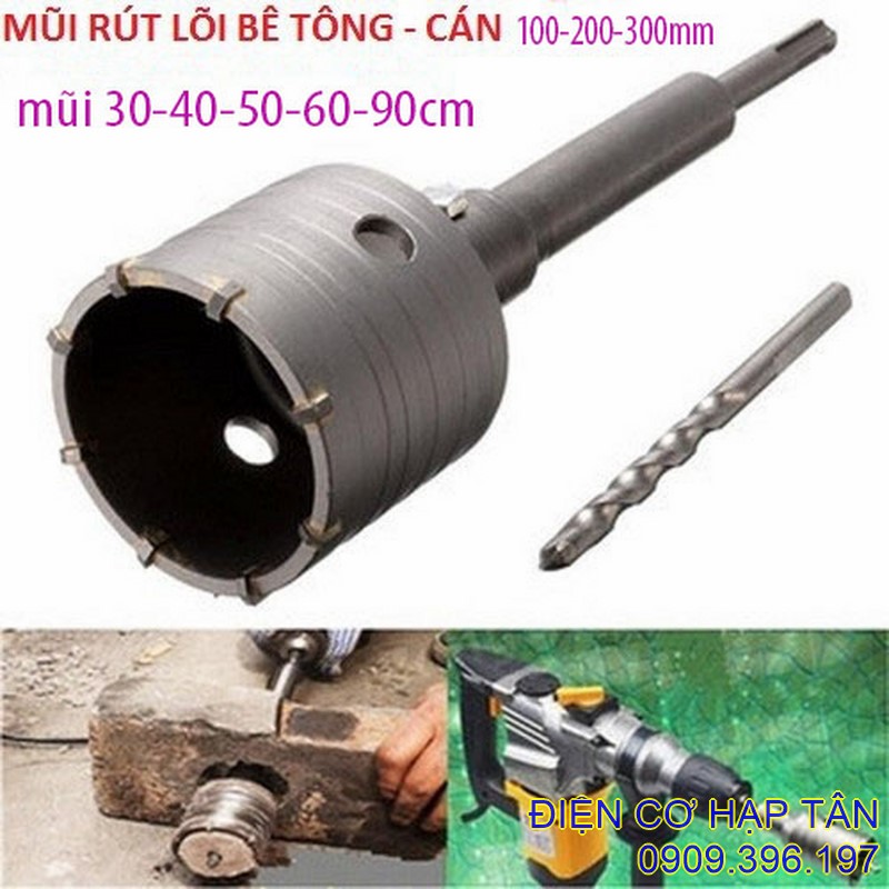 [HCM]MŨI KHOAN RÚT LÕI BÊ TÔNG , MŨI KHOAN BÊ TÔNG , ĐI  MÁY LẠNH , ĐI ĐIỆN NƯỚC