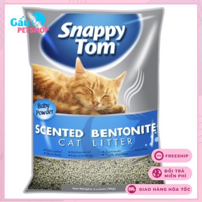 Cát Snappy Tom - Cát vệ sinh cho mèo túi 5L