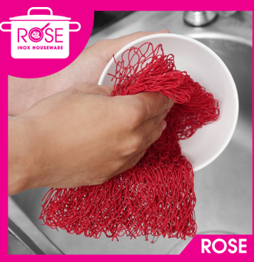 Lưới rửa chén Cao cấp - cước lưới rửa chén bát đa năng - cước chà nồi