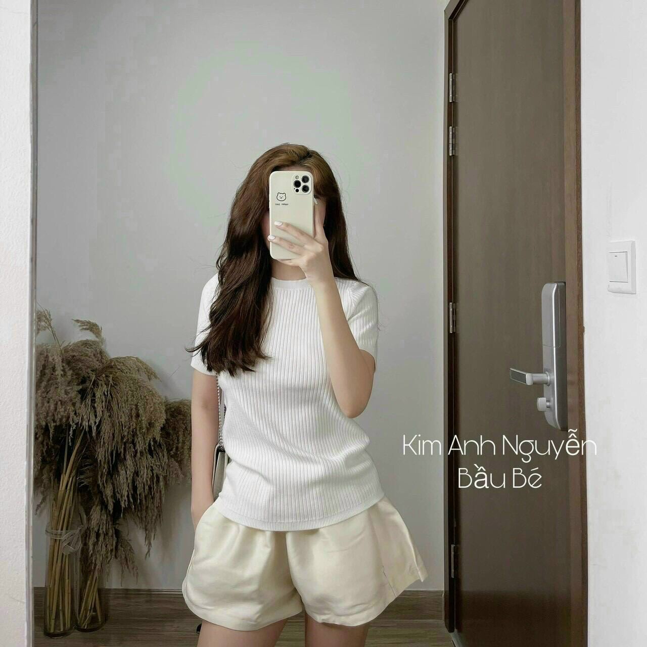 Áo Thun Gân Trơn Ôm Body