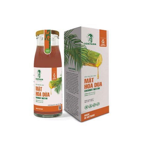 Mật hoa dừa sokfarm 250gr