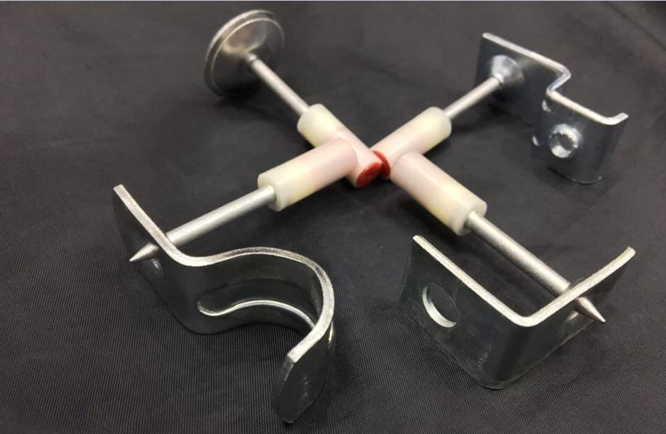 Tắc kê nổ chữ C phi 25 - Tắc kê máy bắn ty (1 hộp 80 con)