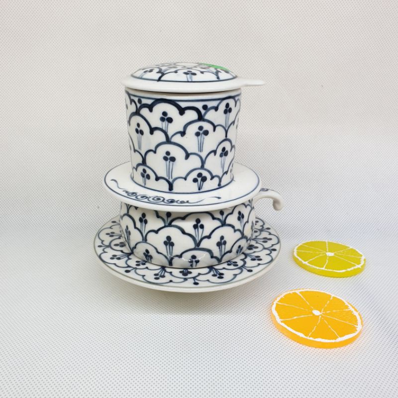 Bộ Phin Pha Cà Phê Gốm Sứ - Phin Cafe Gốm Bát Tràng