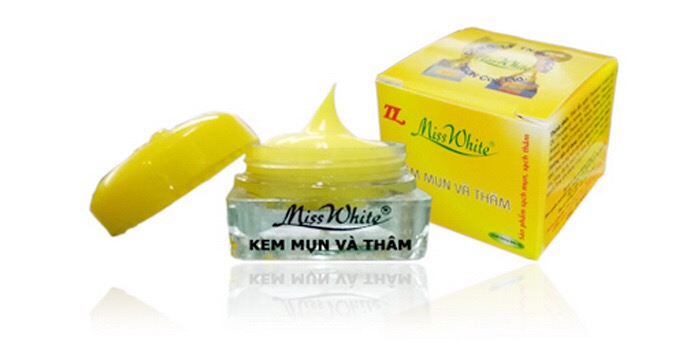 Kem miss white nghệ hết mụn và thâm 6g