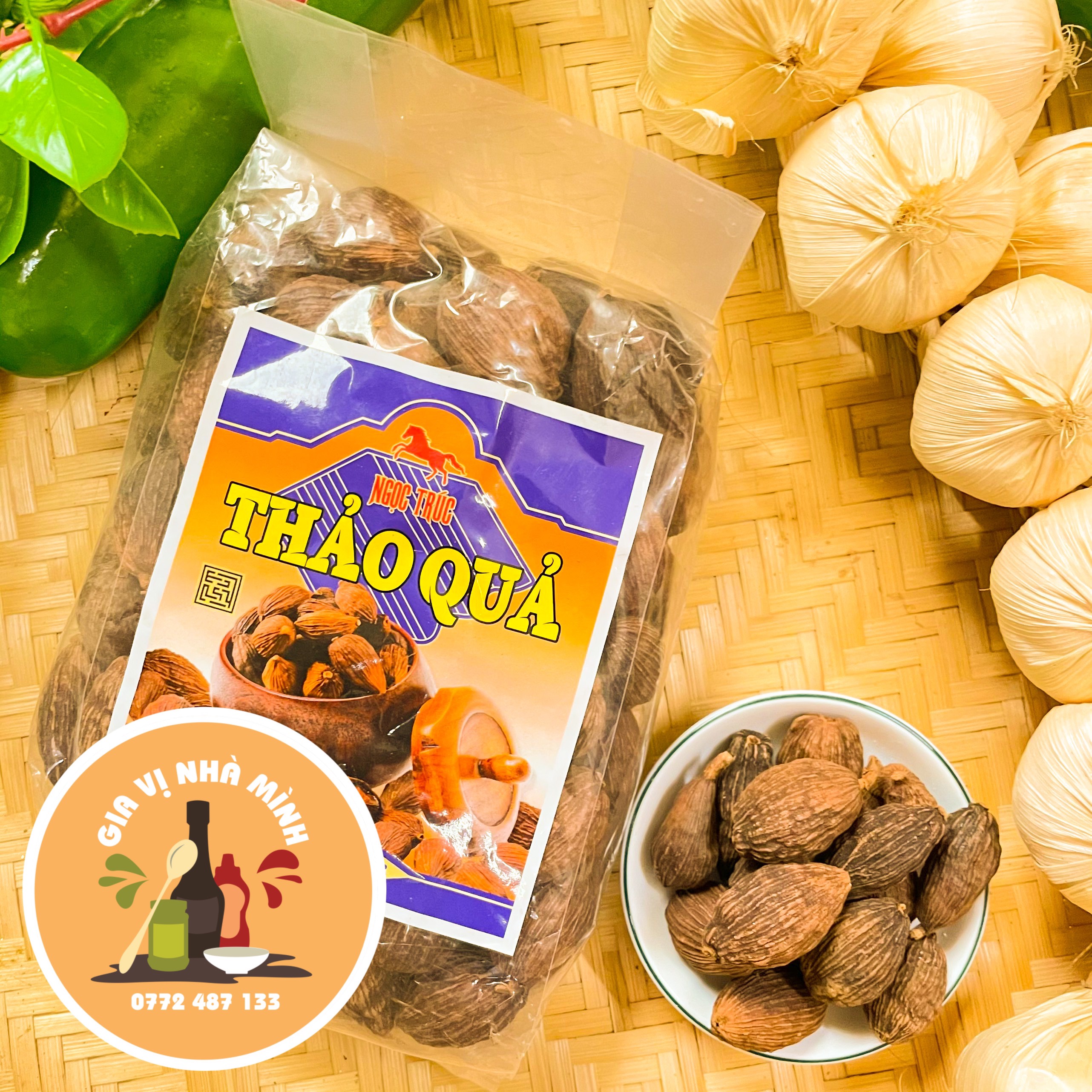 Thảo quả khô đóng gói 100gr-500gr