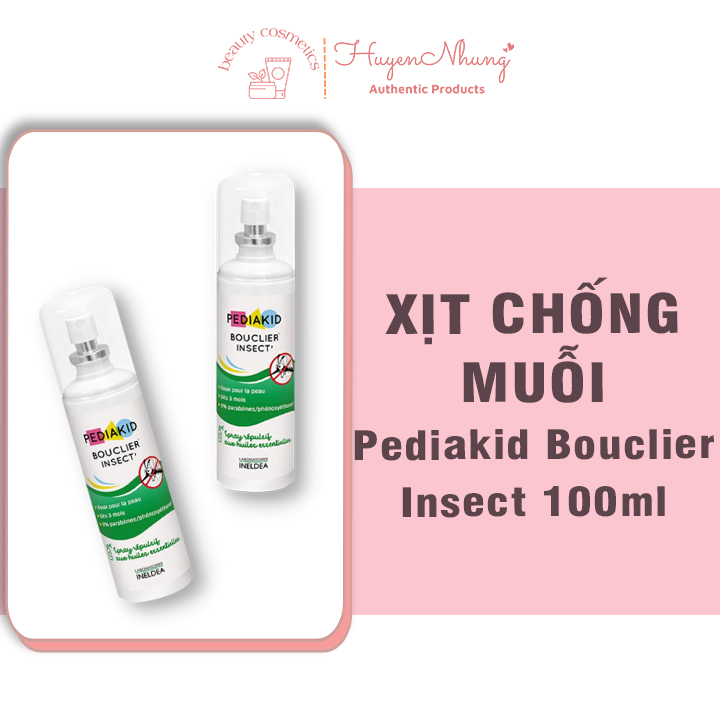 Xịt Chống Muỗi Pediakid Bouclier Insect 100ml