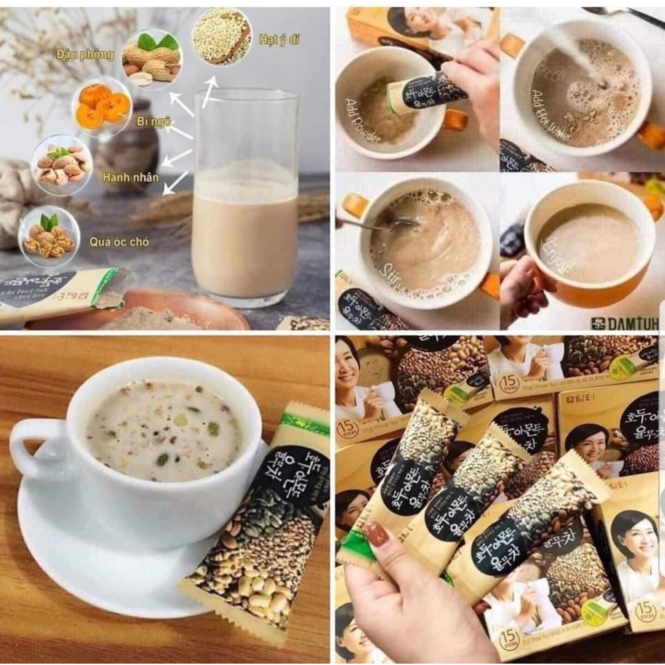 Bột ngũ cốc Damtuh Hàn Quốc 50 gói/900gr