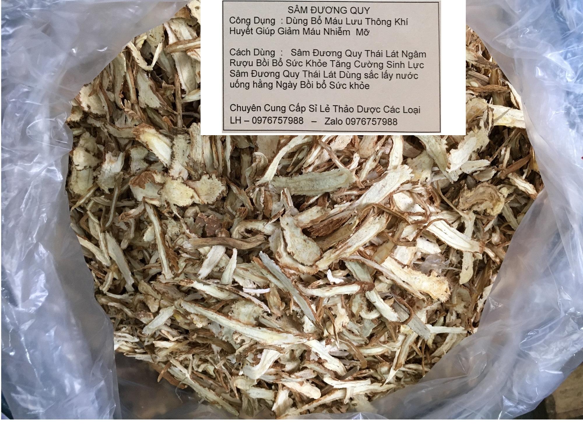 Sâm Đương Quy 500g - sấy khô - có tặng quà