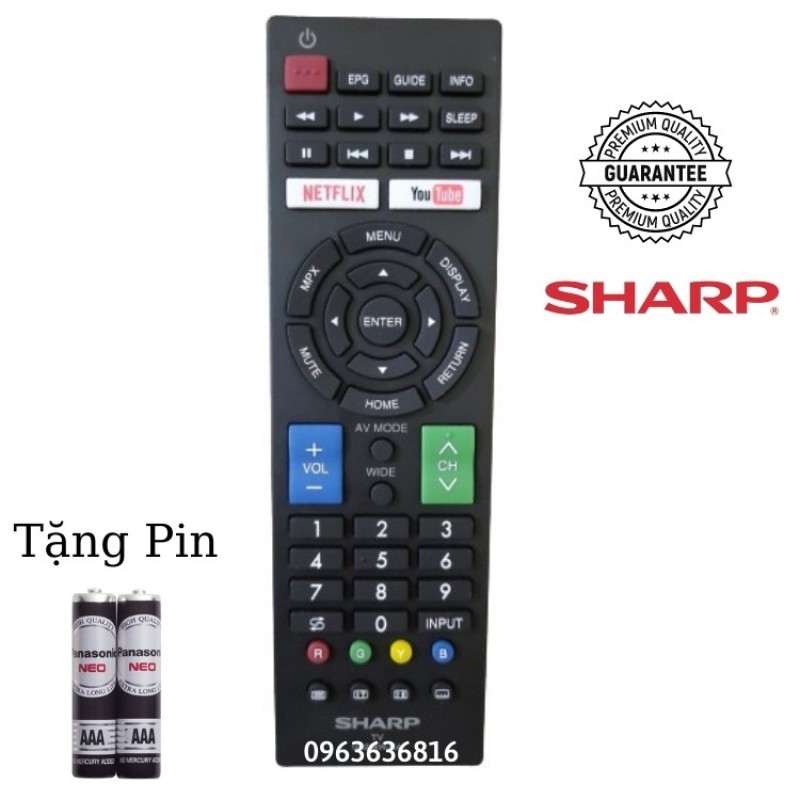 Bảng giá Điều khiển tivi Sharp GB234WJSA - CHÍNH HÃNG
