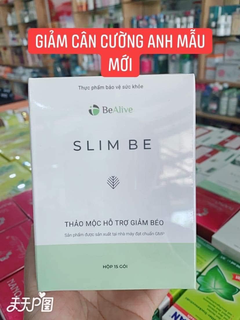 Giảm cân slim be của bealive dạng viên hộp 30 viên