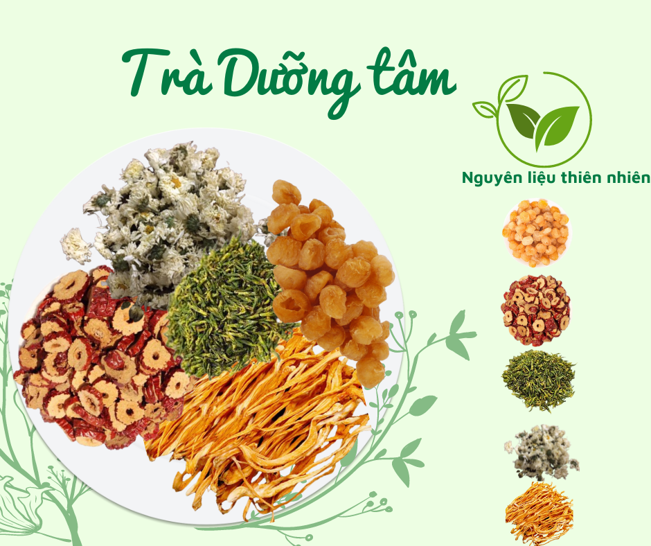 Trà Dưỡng Tâm giúp an thần thanh nhiệt