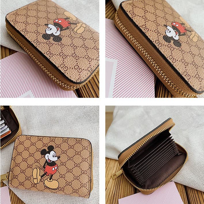 VÍ NGẮN CẦM TAY NỮ HÌNH CHUỘT MICKEY