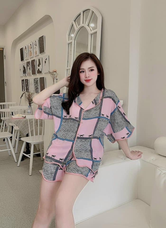 set bộ pizama cộc cao cấp nhiều mẫu