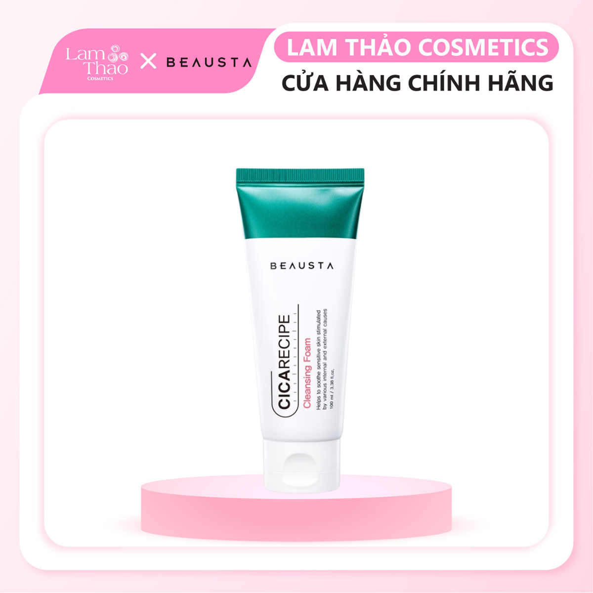 Sữa Rửa Mặt Beausta Cicarecipe Cleansing Foam 100ml