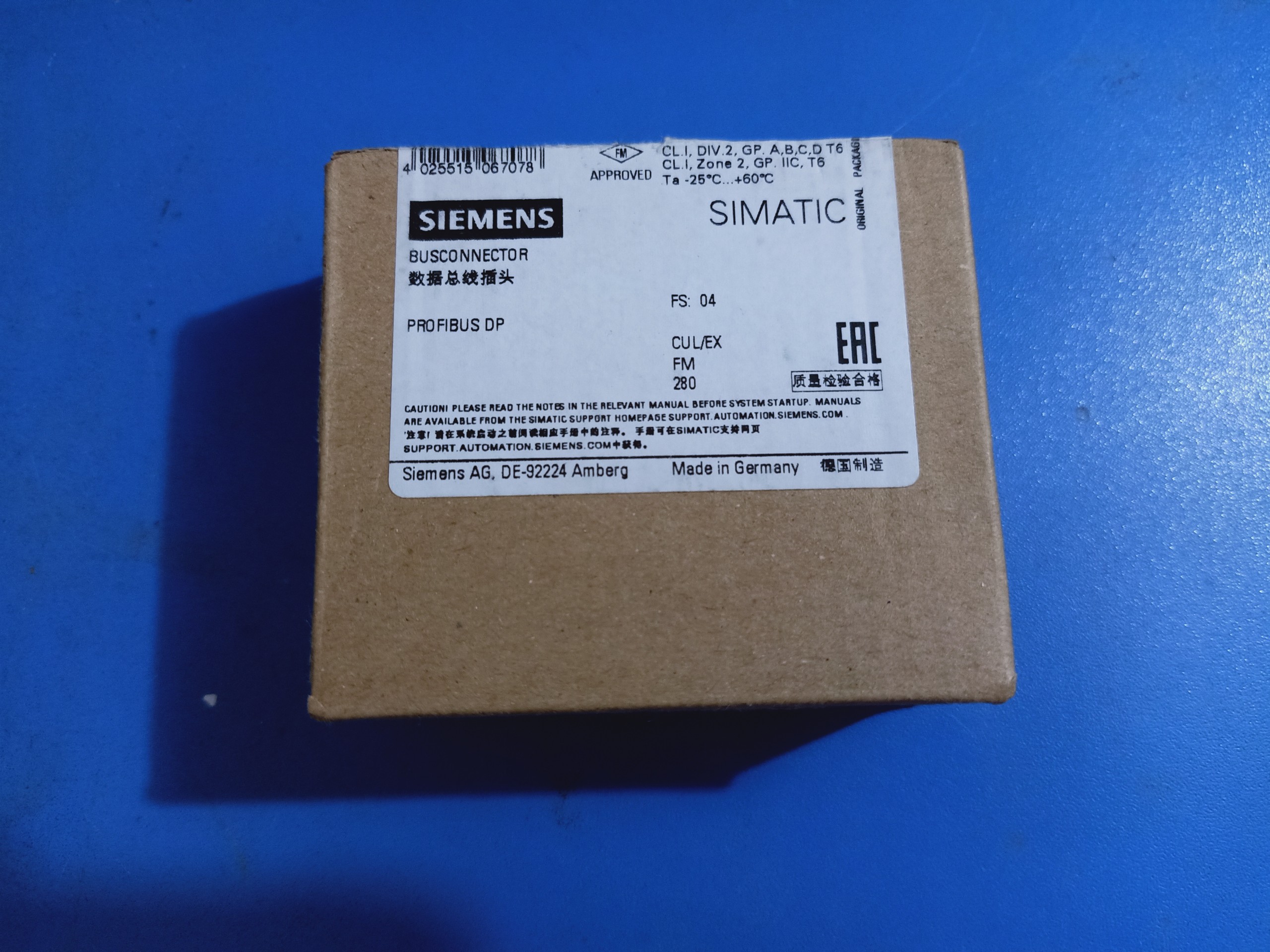 Đầu nối Profibus - Siemens 6ES7972-0BA12-0XA0