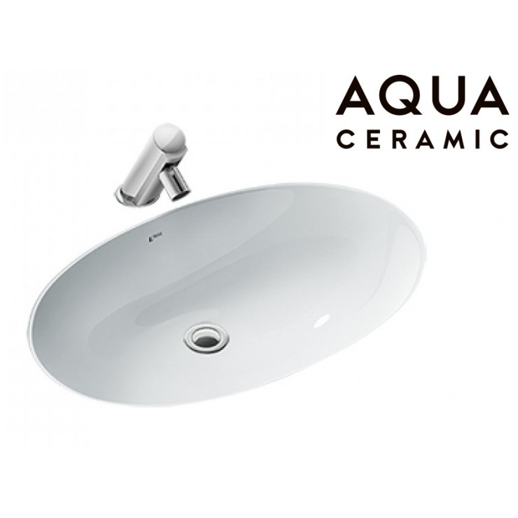Chậu rửa lavabo inax al-2216v âm bàn aquaceramic