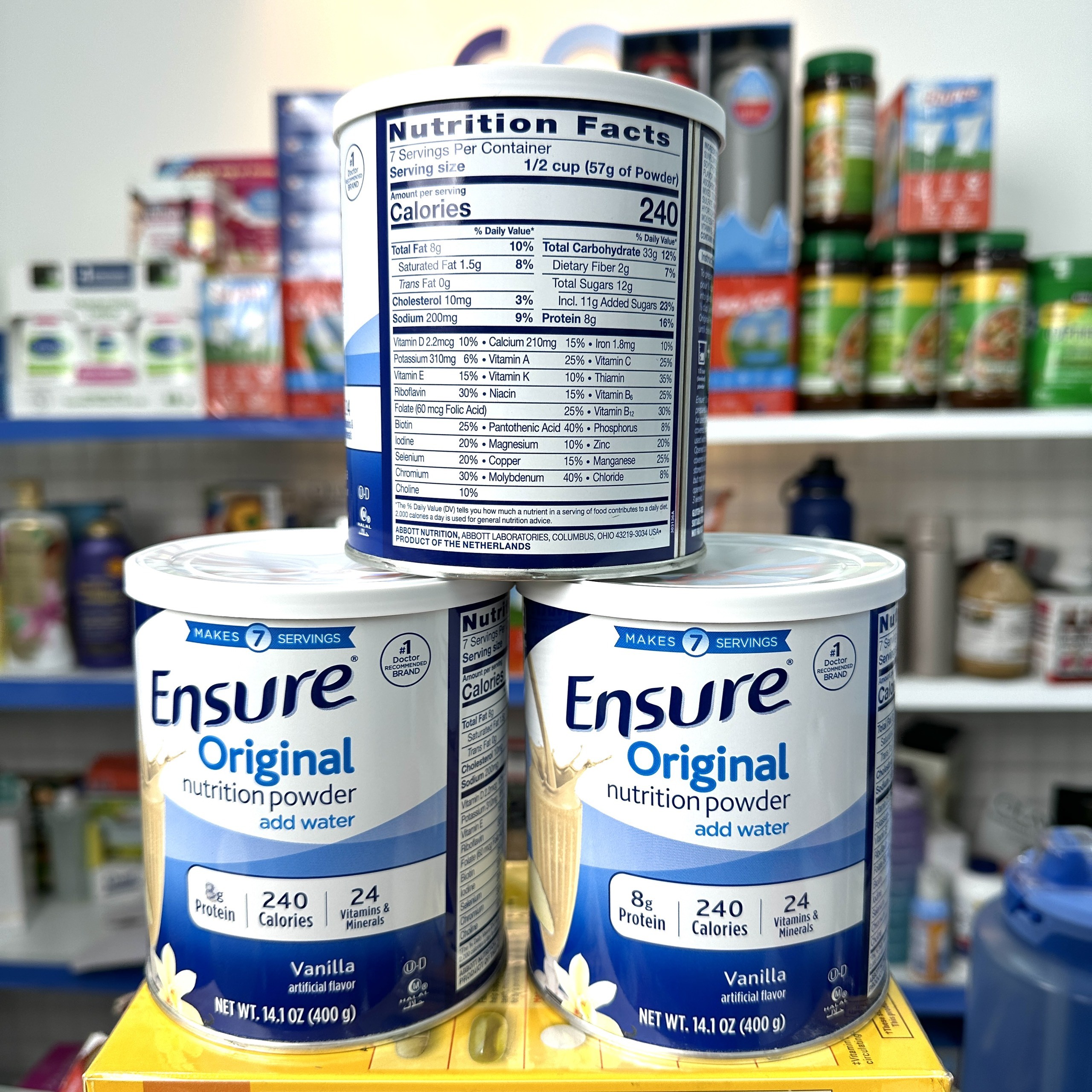Sữa bột Ensure Mỹ Original 400g Date 2026