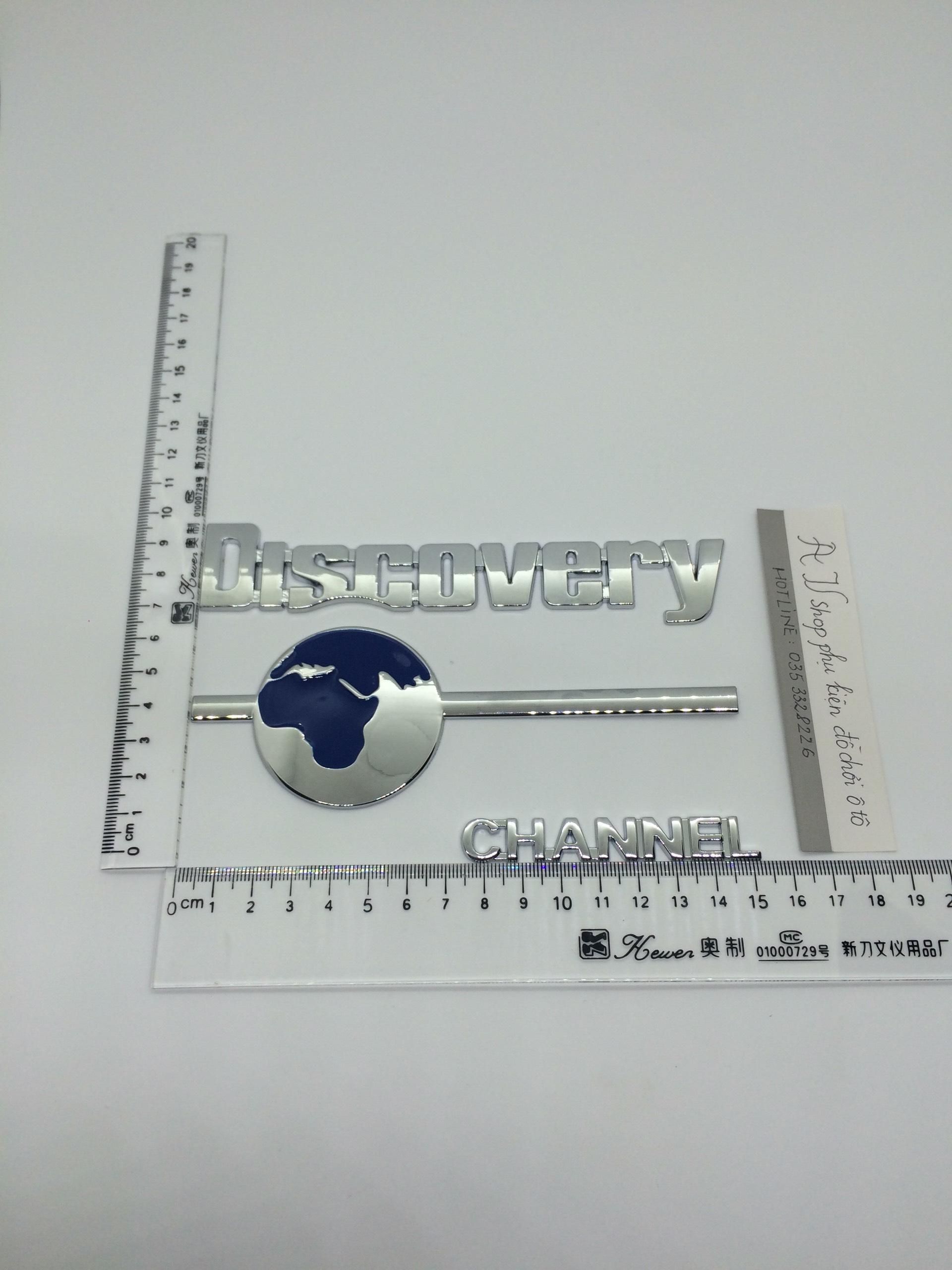 Miếng dán 3D DISCOVERY xanh